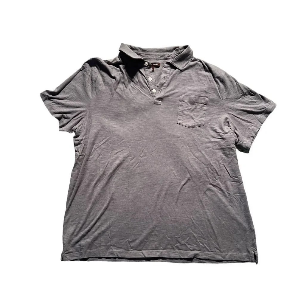Michael Kors Men's XXL Grey Polo‎